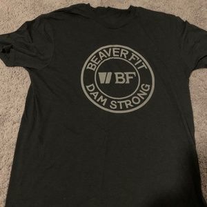 Beaver Fit Flag Tee